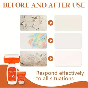 Wall Repair Roller Paint - White Water-Based Touch-Up Coating - Quick & Easy Application - 500g