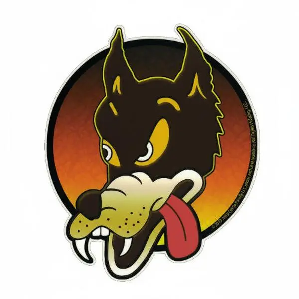 Jerry Garcia - Wolf Guitar Sticker