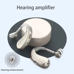 ZT-01 2pcs Ear Hook Sound Amplifier, Personal Audio Booster, Left Right Ear Wear, Abs Material, Suitable for Adults, Noise Collector