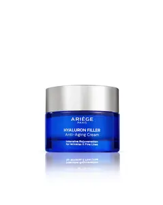 Hyaluron Filler Anti Aging Face Moisturizer Hydrating & Firming Cream with Hyaluronic Acid, Peptides & Squalane Plumping, Wrinkle Smoothing Day & Night Face Cream for Women & Men