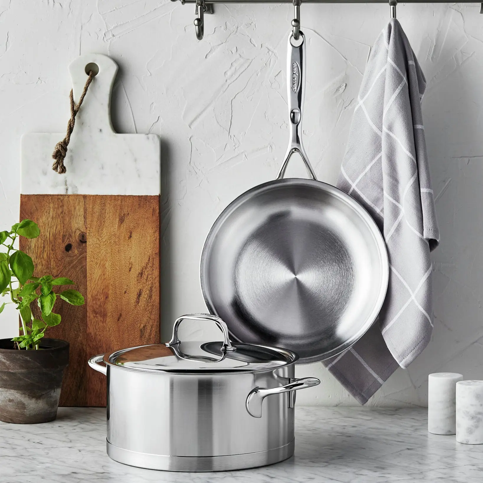 Demeyere Atlantis 3-Piece Stainless Steel Cookware Set
