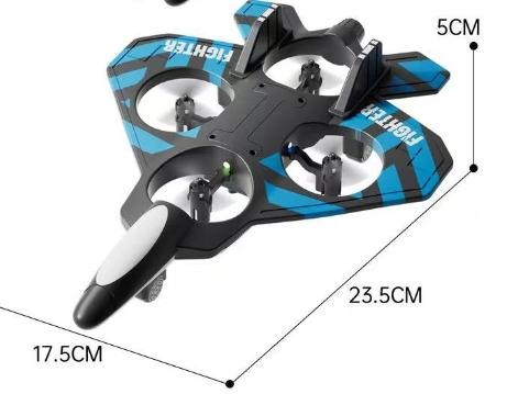 [Battery life: 5-10 minutes]Remote Control Airplanes RC Planes for Kids Adults, RC Airplane Fighter Jet with Light, 360° Flip Fighter Jet Toys, Stunt Roll, Airplane Toy Gifts for Kids Boys.Configure one battery