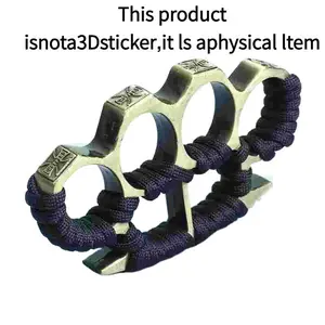 This product isnota3Dsticker,it ls aphysical ltem  Irish Brass Knuckles Decal Vinyl CAR Sticker.Cars Trucks Notebook Computer Laptop.5.5 Inches