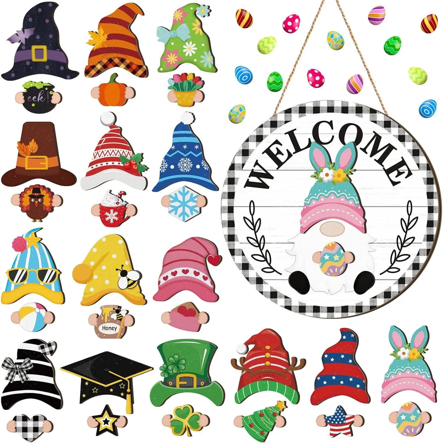 Black and White Checkered Style