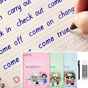 Magic Groove Writing Practice Book for Kids Aged 3-10, Reusable Handwriting Book, Kindergarten Learning Activity, Drawing Book Gift, Stationery Set, School Supplies, Teaching Supplies, Learning Materials