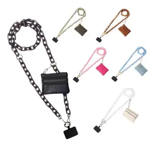 Mobile phone chain accessory, Cellphone Accessories, a strap for carrying a wallet along with the phone, Phone Lanyard, Phone Sling