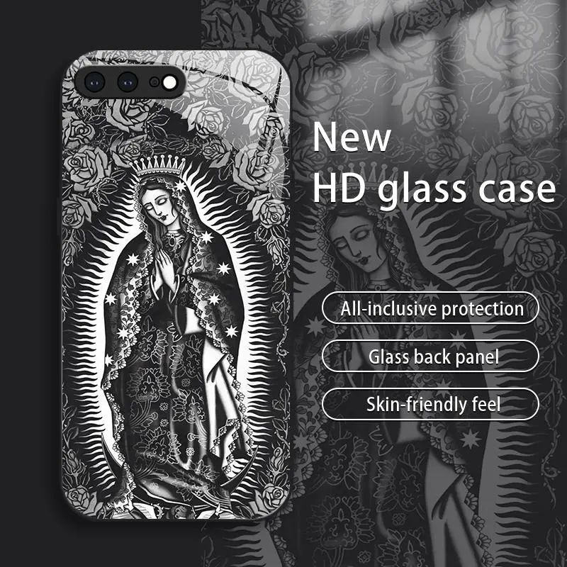 Suitable for [iPhone 8 Plus] New high-end simple environmentally friendly glass mobile phone case New business simple explosion-proof glass mobile phone case Affordable environmentally friendly anti-fall and anti-fingerprint 995