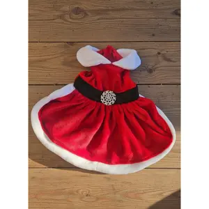 Santa pet dress