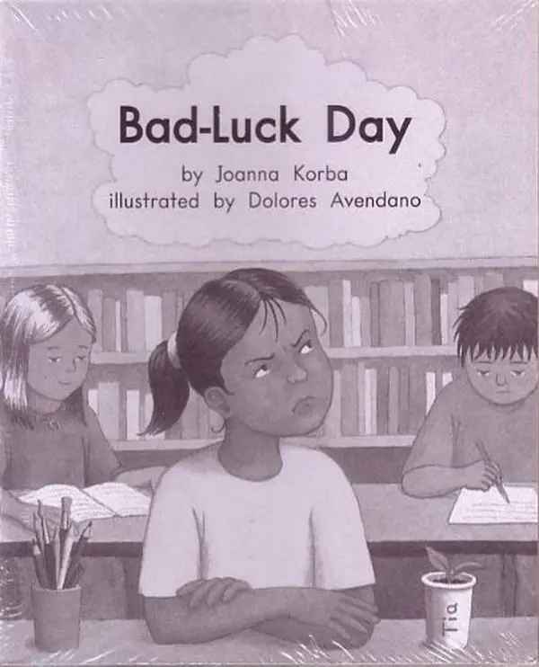 USED Book - Bad-Luck Day; Leveled Literacy Intervention My Take-Home 6 Pak Books (Book 109 Level J, Fiction) Green System, Grade 1 by Joanna Korba (Paperback) - english