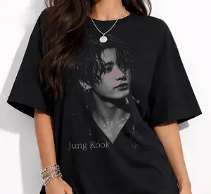 Jungkook shirt, Korean Idol Graphic Tee, Unisex T-shirt, Music Fan Gift, Korean Pop Idol Shirt, Birthday Gift Idea, jungkook T-shirt