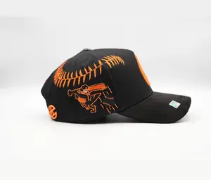 Oriol orange SnapBack BLK