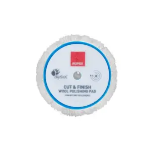 RUPES ROTARY CUT & FINISH Wool Polishing Pads