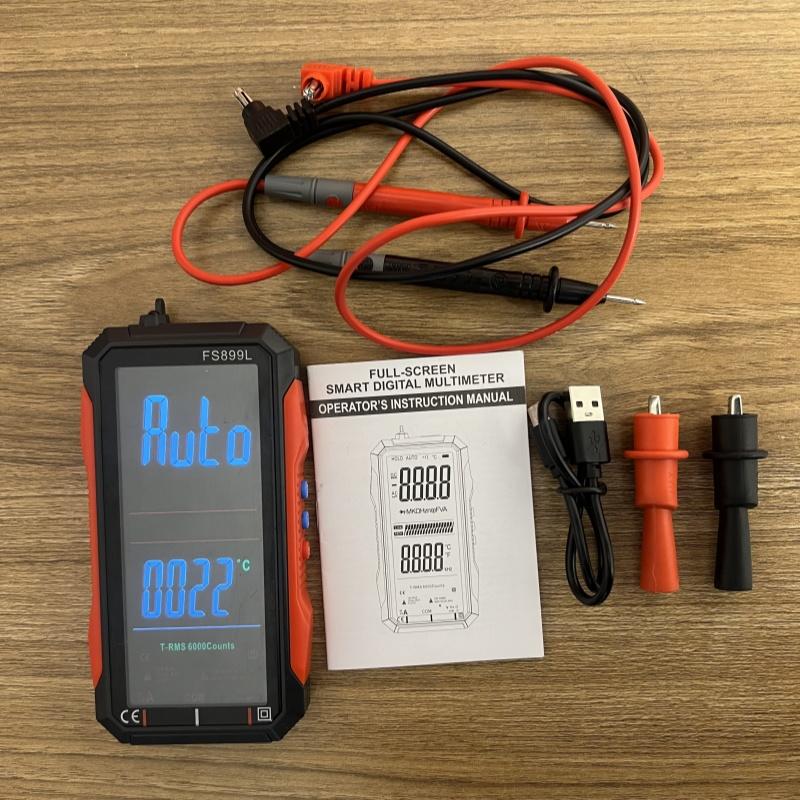 Fully Automatic True RMS (TRMS) 6000 Count Digital Voltmeter - A reliable voltage tester suitable for home, automotive, and industrial applications; a professional electrical tool. Fully Automatic True RMS (TRMS) 6000 Count Digital Voltmeter - A reliable voltage tester suitable for home, automotive, and industrial applications; a professional electrical tool.