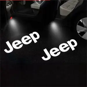2pcs for JEEP Sensor Door Light Projector LED Light This product card also has 34 different brand car model light projectors to choose from