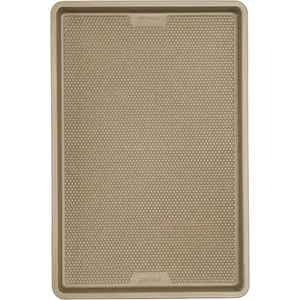 Nonstick Textured Carbon Steel Cookie Sheet, 11" x 17", Large Baking Sheet, Even Heating, Scratch-Resistant, Non-Toxic, Durable, Ideal for Baking and Sheet Pan Dinners