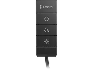 Fractal Design Adjust 2 Manual ARGB Controller for Standard 5V ARGB LED Fans Strips and Devices, Chainable Y-Cable Adapter Included