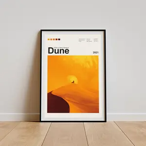 Dune Poster, Dune Print, Movie Poster, Living Room, Film Poster, Movie Art, Minimalist Movie, Unframed 2919 Artistic Decor Decoration