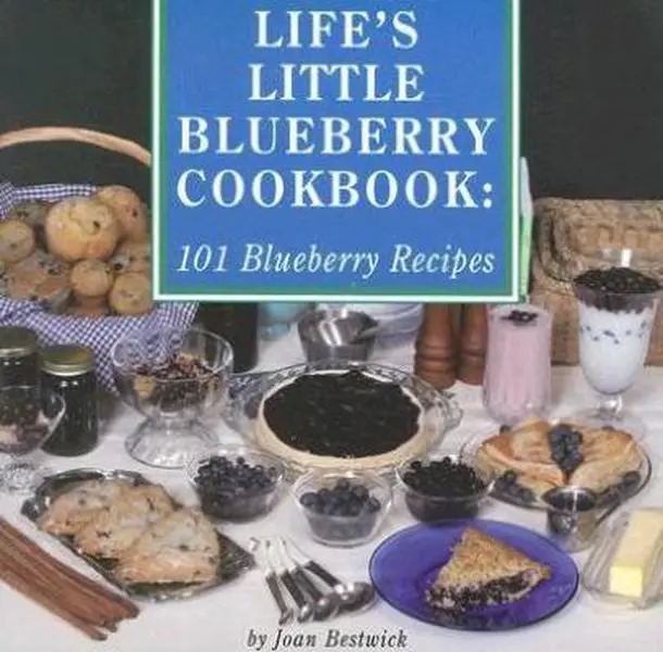 USED Book - Life's Little Blueberry Cookbook: 101 Blueberry Recipes by Joan Bestwick (Paperback) - english