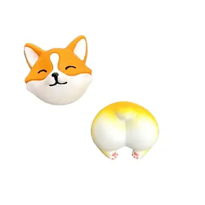 Cartoon Fox Fridge Magnets, Kawaii Fox Refrigerator Magnets Decor Kitchen Magnetic