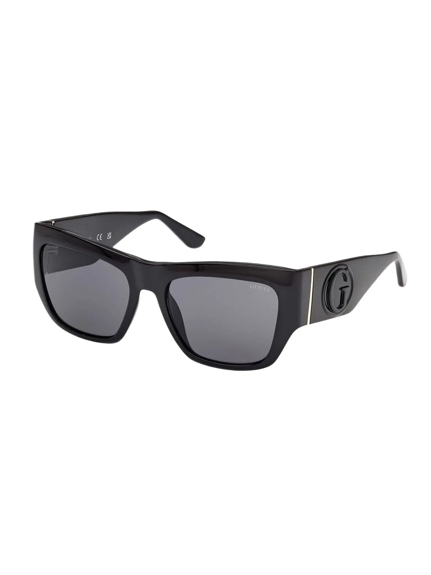 GUESS Female Blossom Square Plastic Sunglasses
