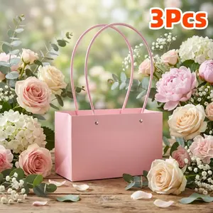 3pcs Floral Packaging Boxes, Gift Box for Florists, Ideal for Birthday, Valentine's Day, Mother's Day, Halloween, Parties, Anniversaries