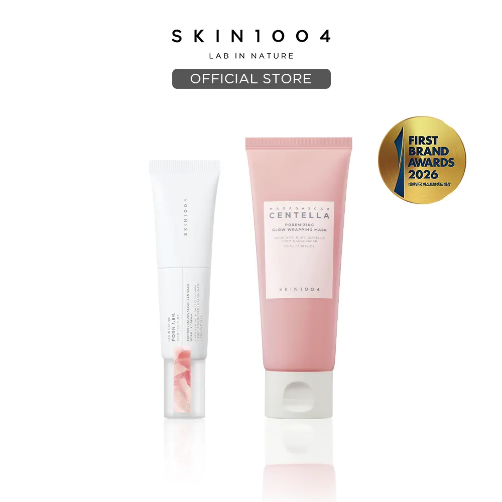 [SKIN1004 Official Shop] PDRN Skin Glow Set | Intensive Barrier Care + Pore-Refining Care