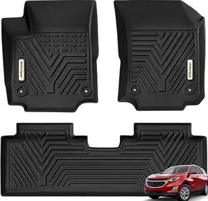 YITAMOTOR Floor Mats Fit Chevrolet Equinox/Silverado/GMC Sierra/GMC Yukon/Tahoe/Chevrolet Colorado GMC Canyon