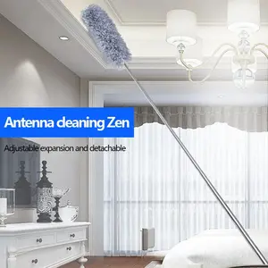 Telescopic Extendable Duster - 2.8m Long Handle Bendable Cleaning Tool