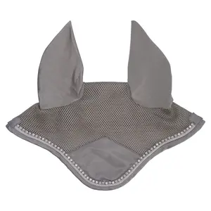 Schneiders Satin Fly Bonnet with Clear Crystals