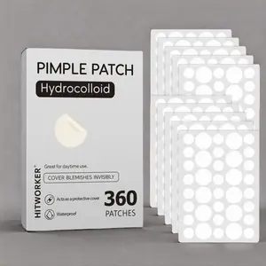 Hydrocolloid Pimple Patch, Blemish Patches, Blemish Barrier Patches, 360pcs/box Acne Covering Stickers, Spot Cover Stickers for Face and Skin, Skin Care Products for Women & Men