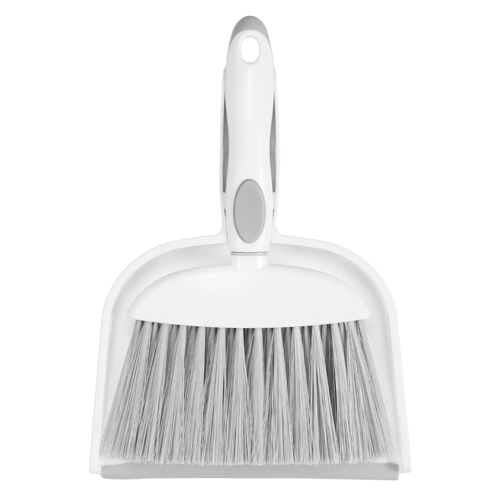 Mini Desktop Cleaning Brush Set with Dust Pan, Compact Hand Broom & Brush Combo, Cleans Desktops, Keyboards, Crevices, Tracks & Drawers