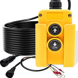 4 Wire Dump Trailer Remote Control  12V DC Up Down  for Double Acting Hydraulic Pump Lift Winch Dump Bed G018-4W