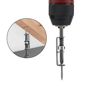 Adjustable Spring Multipurpose Tool Screwdriver with High Hardness, Telescopic Cross Head for Small Spaces, Perfect for Screwing and Drilling
