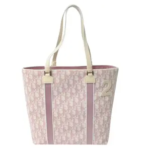 Pre-owned Dior Canvas Tote Bags Trotter Tote
