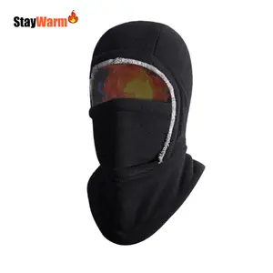 1pcs Winter Warm One Piece Hat, Neck Mask Ear Protection One Piece, Balaclava Hat, Full Balaclava, Thick Material, Style Fits Face, No Air Leakage, Suitable for Winter Cycling, Running, Skiing, Fishing, Outdoor Sports and Work, Unisex