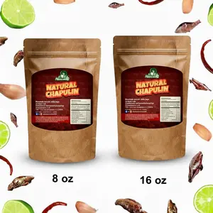 El Mexicanito: Natural Chapulines Salty,Garlic And Spicy