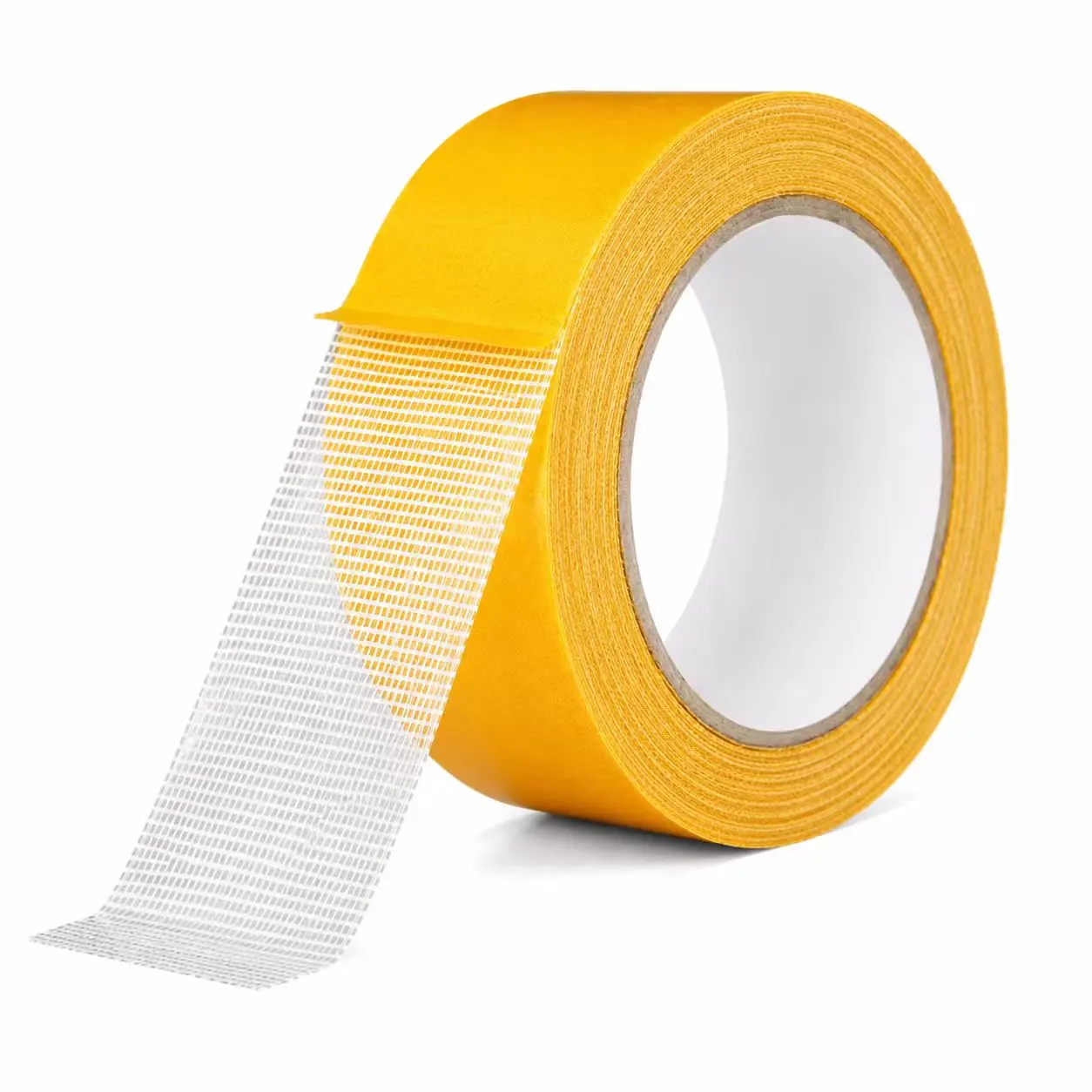 Heavy Duty Double Sided Mesh Duct Tape - Strong Adhesive, Waterproof, Removable, No Residue Sealing Tape for Home Organization, DIY Projects, Multi-Surface Use (Carpet, Wall Decor, Furniture)