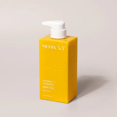 Medix 5.5 Vitamin C Brightening Body Cream – Even Skin Tone & Boost Radiant Glow with Turmeric