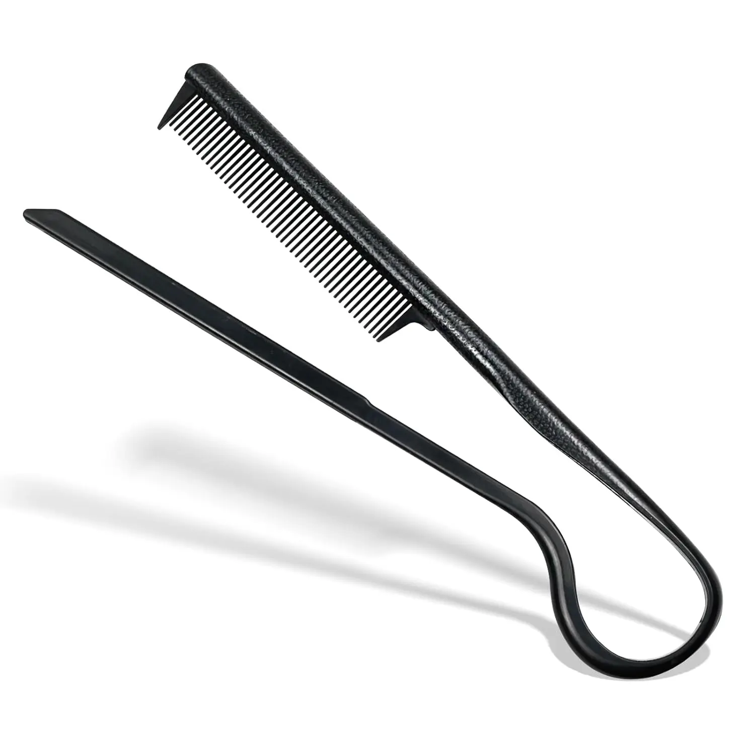V-Shaped Hair Straightener Comb - Portable Wheat Straw Hairdressing Tool for Normal Hair Styling & Straightening, Hair Care Comb, Hair Styling Tools
