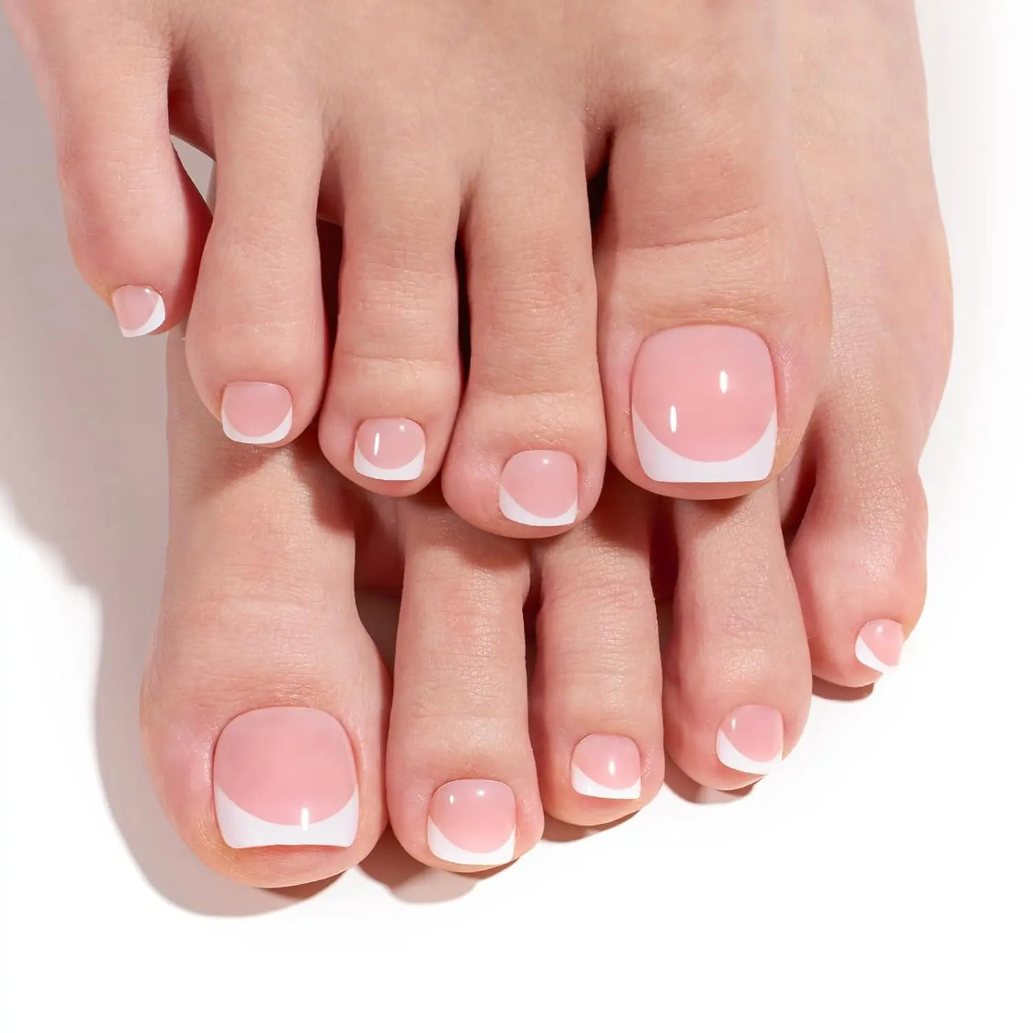 72 Pcs Short Square Toenail