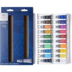 Winsor & Newton Cotman Watercolor Paint Set, 5ml (0.17-oz) Tubes Art Materials coloring supplies