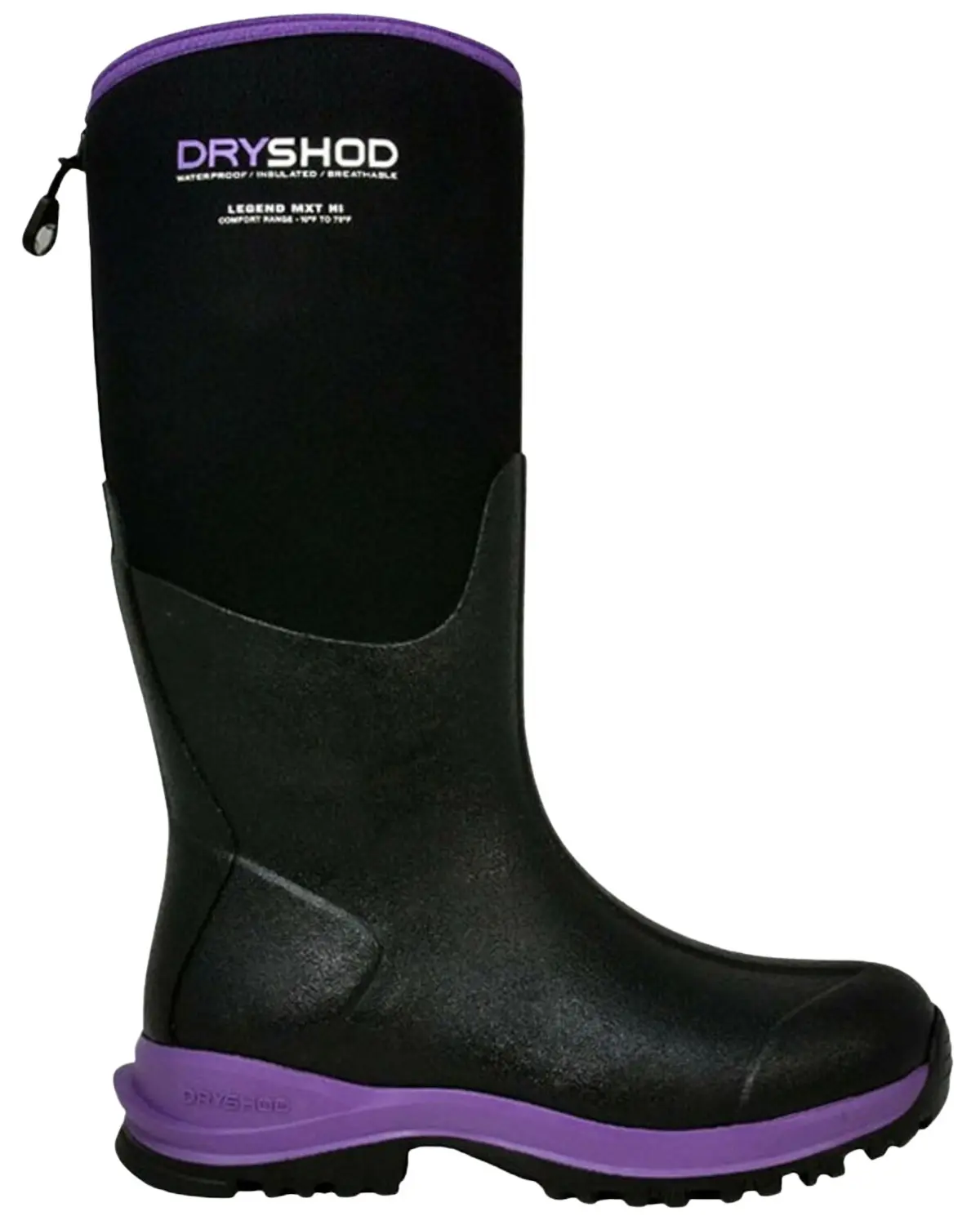 Dryshod Women's Women'S Legend Mxt Adventure Rubber Boot Soft Toe - Lgx-Wh-Bkpp