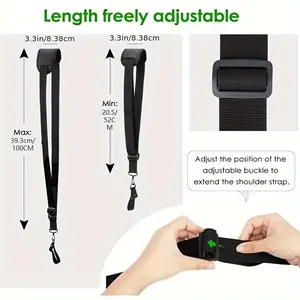 Includes shipping cost. 2-pack universal trimmer straps: shoulder/back straps for backpack/side-mount designs; widened and thickened garden equipment accessories.