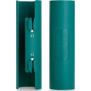 Wrapping Paper Cutter, 2 Pcs, Deep Teal, Safe Slide Cutting Tool for Gift Wrap, Crafting, Holiday Packaging, DIY Projects, Christmas Gift Wrapping Paper Cutter Slider