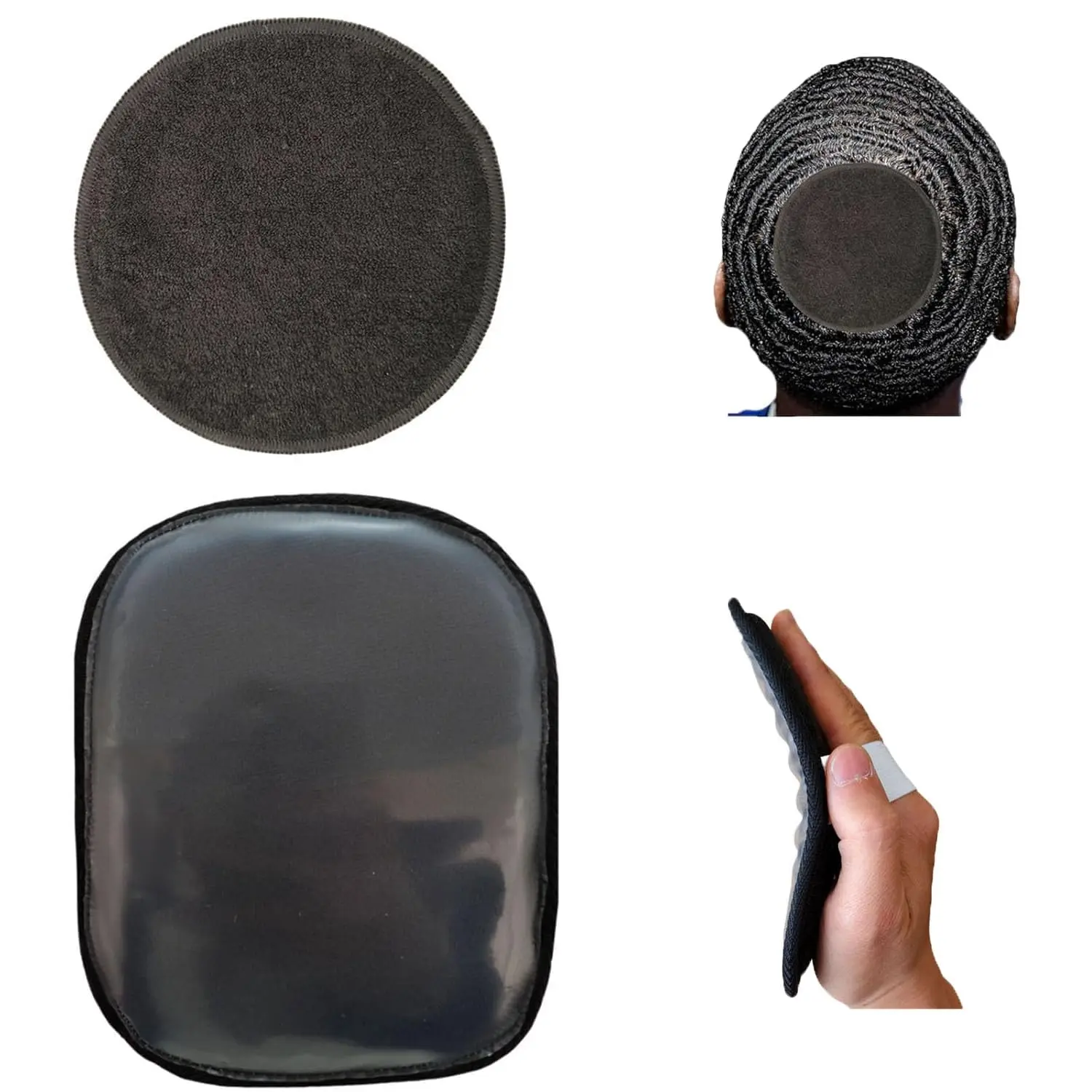 Crown Patch for Waves And Laydown 360 Wave Pad Used With Wave Cap