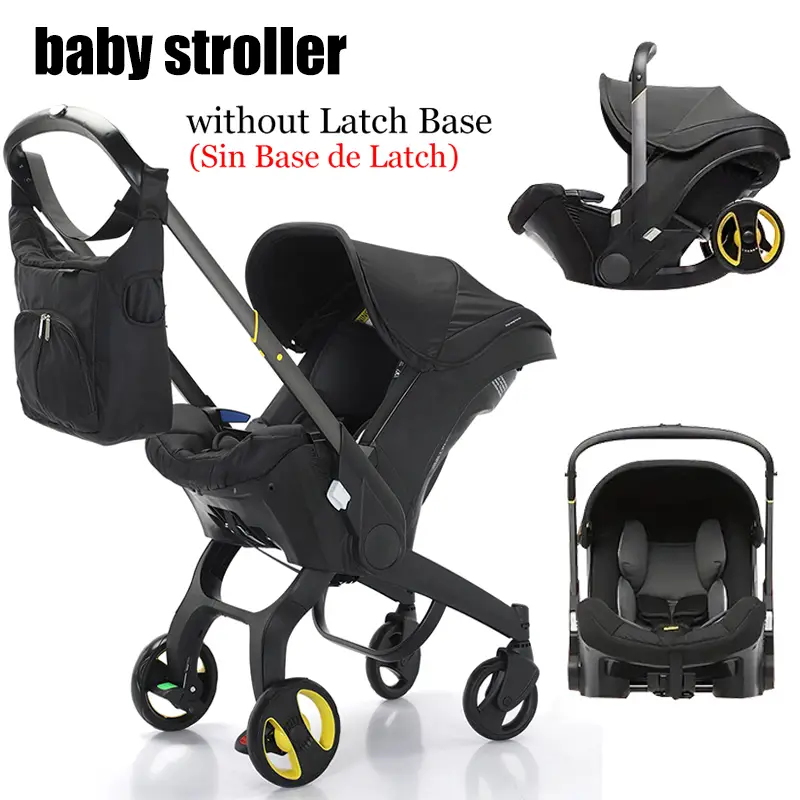 Folding Newborn Stroller With A Bag, Cotton Seat Cushion, the Push Rod can be Adjusted Up, Down, Forward And Backward,Shopping Mall Baby Stroller,High
