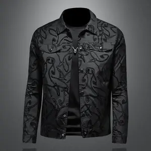 Autumn and winter plus size jacket men's jacket casual lapel topRAIMENTRY
