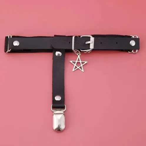 Star Decor Garter Belt - 2pcs Black Garter Belt with Star Decor and Metal Buckle - TikTok Shop Star Decor Garter Belt - 2pcs Black Garter Belt with Star Decor and Metal Buckle - TikTok Shop
