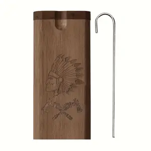 Wooden Cigarette Case, Storage Box For Men