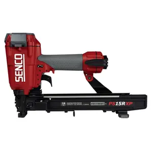 Senco Pneumatic 16 Gauge 1 in. Wide Crown Roofing Stapler, Heavy-Duty Tool with Ergonomic Handle for Outdoor Sports & Leisure Equipment Maintenance
